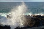 Ocean spray on the rocks